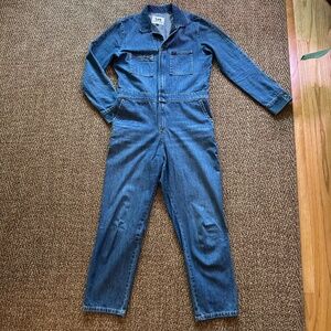 Lee Blue Denim Union-Alls Coveralls - Women’s M